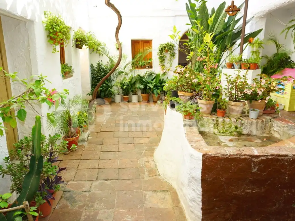Jardín de Casa adosada en venta en Benamocarra con Jardín privado, Terraza y Amueblado