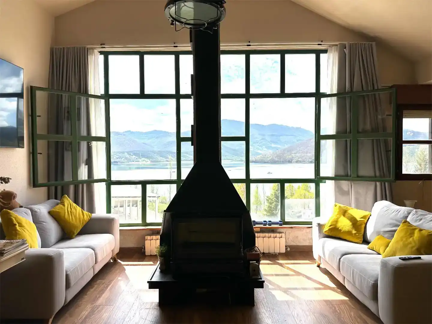 Sala de estar de Piso en venta en Riaño con Trastero y Amueblado