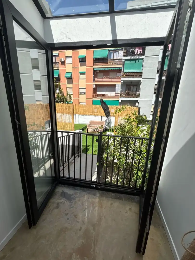 Balcony of Attic for rent in Valencia  with Air Conditioner, Heating and Terrace