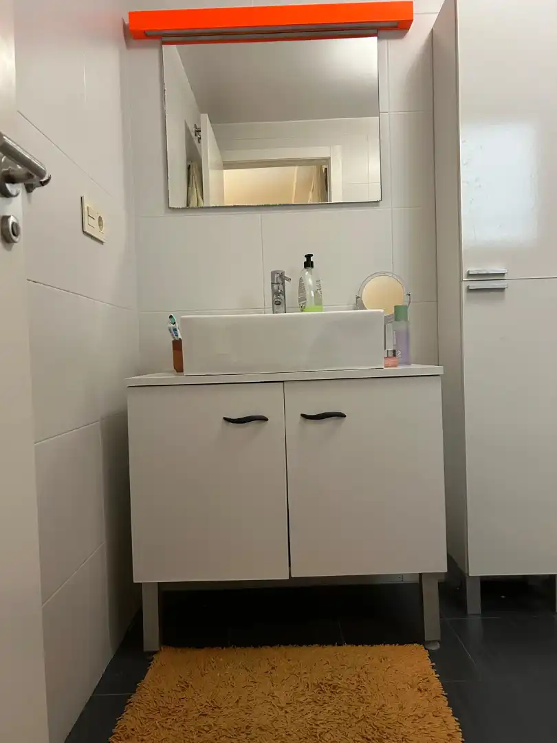 Baño de Piso de alquiler en Valencia con Aire acondicionado, Amueblado y Horno
