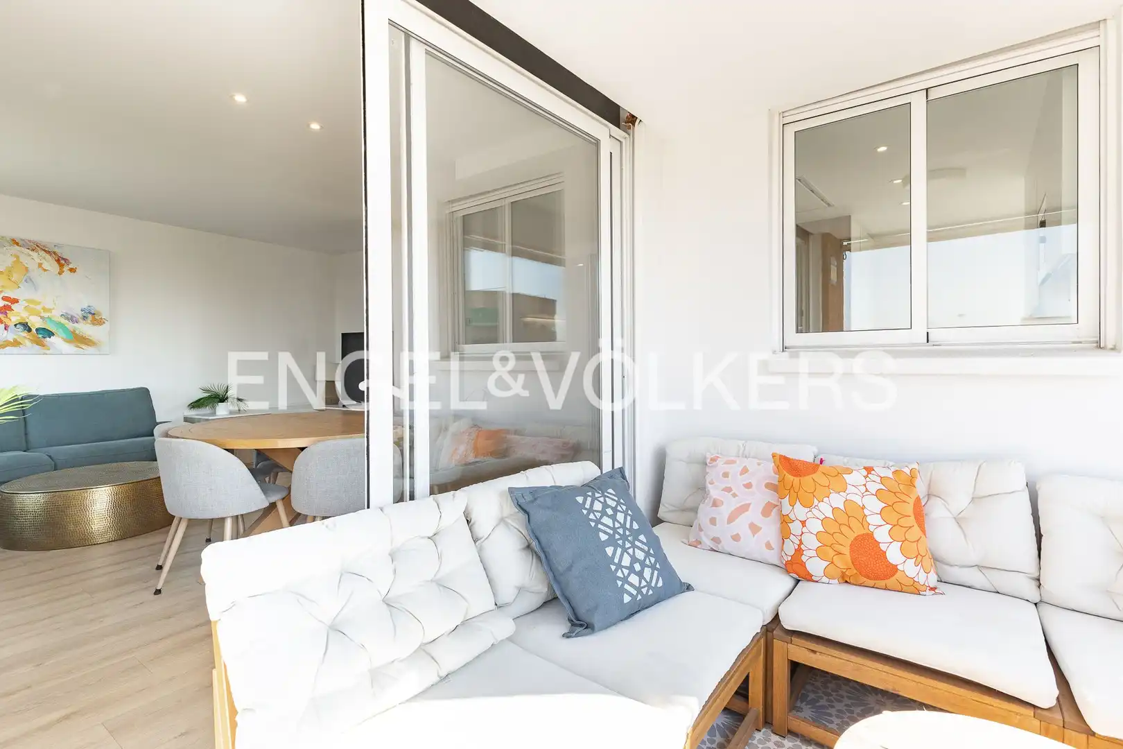 Terraza de Piso en venta en Sant Adrià de Besòs con Aire acondicionado, Calefacción y Parquet