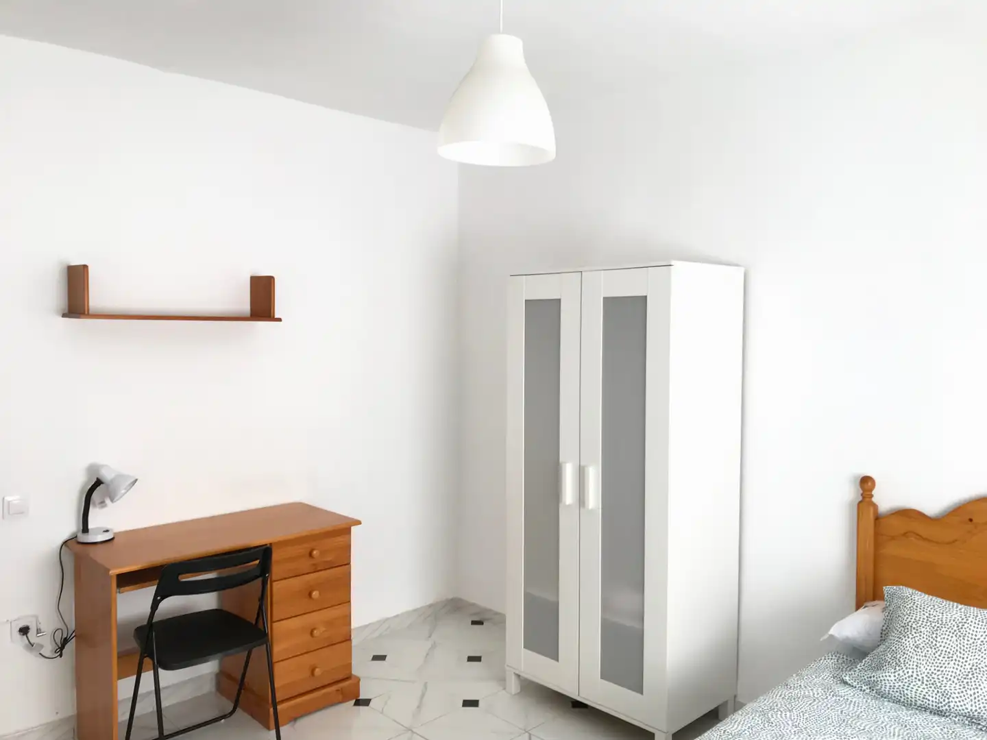Schlafzimmer von Wohnung zur Miete in San Fernando mit Terrasse, Möbliert und Ofen