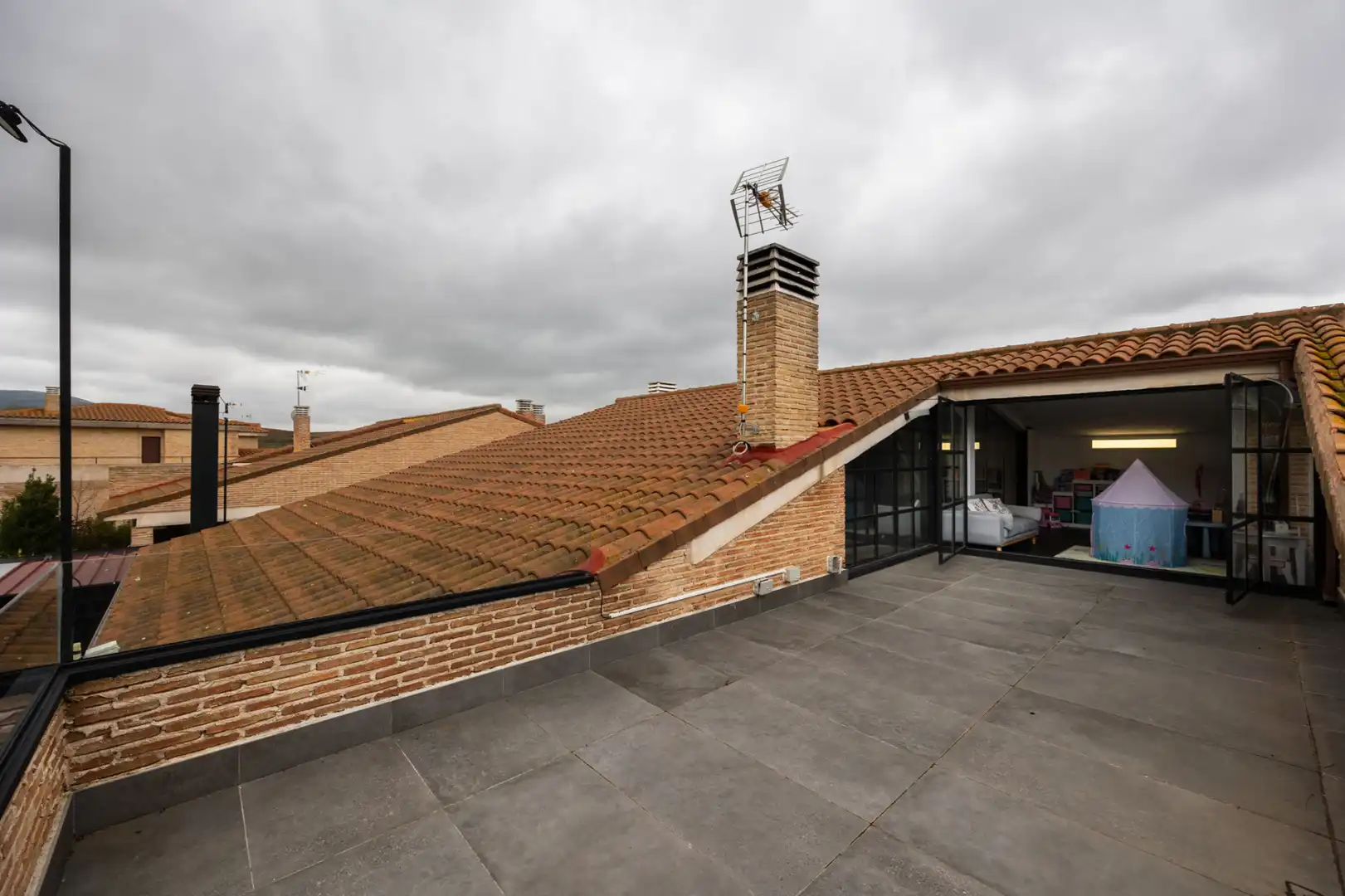 Terraza de Casa o chalet en venta en Layos con Aire acondicionado, Calefacción y Jardín privado
