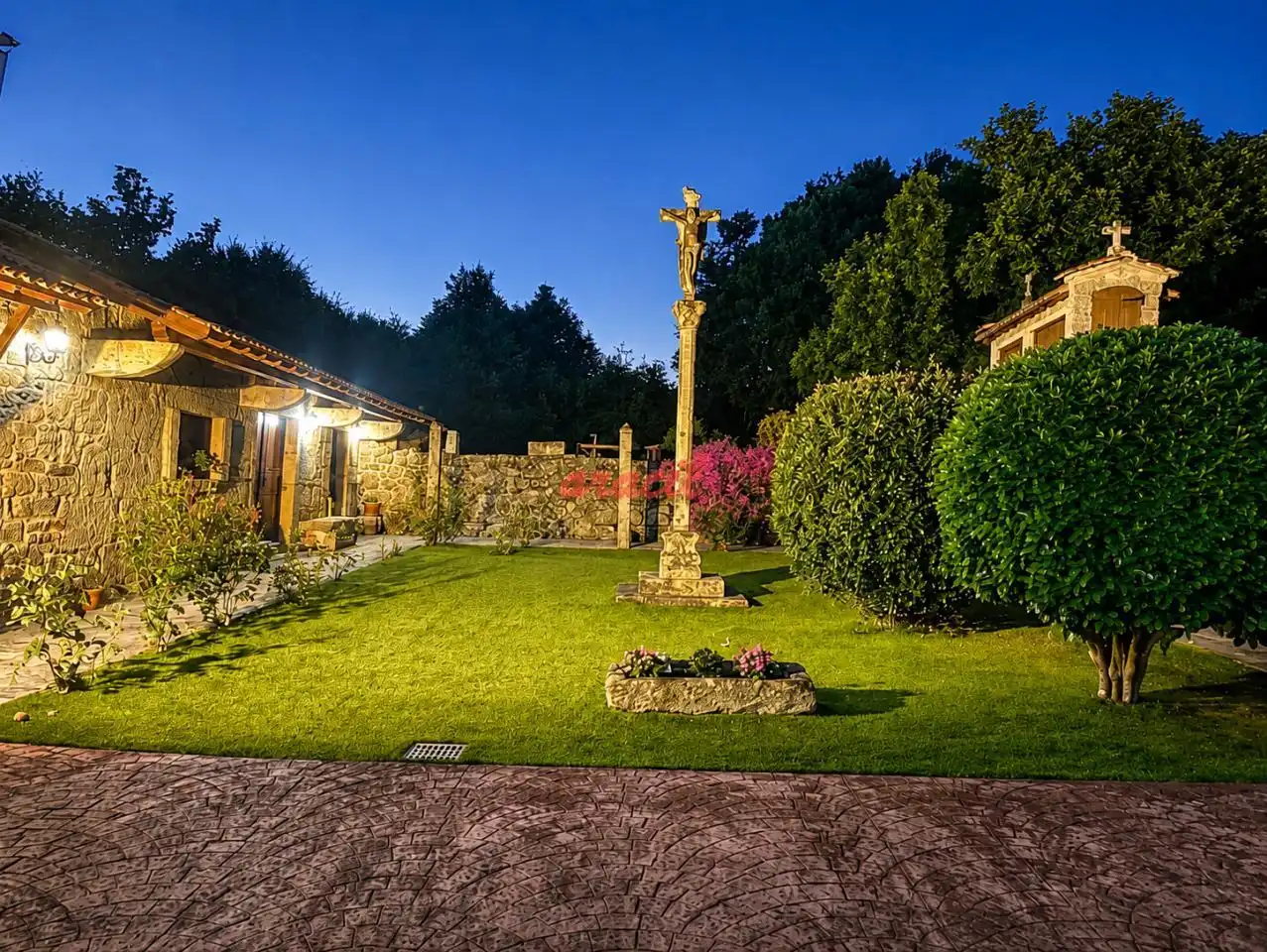 Garden of Houses for sale in San Amaro  with Heating, Private garden and Terrace
