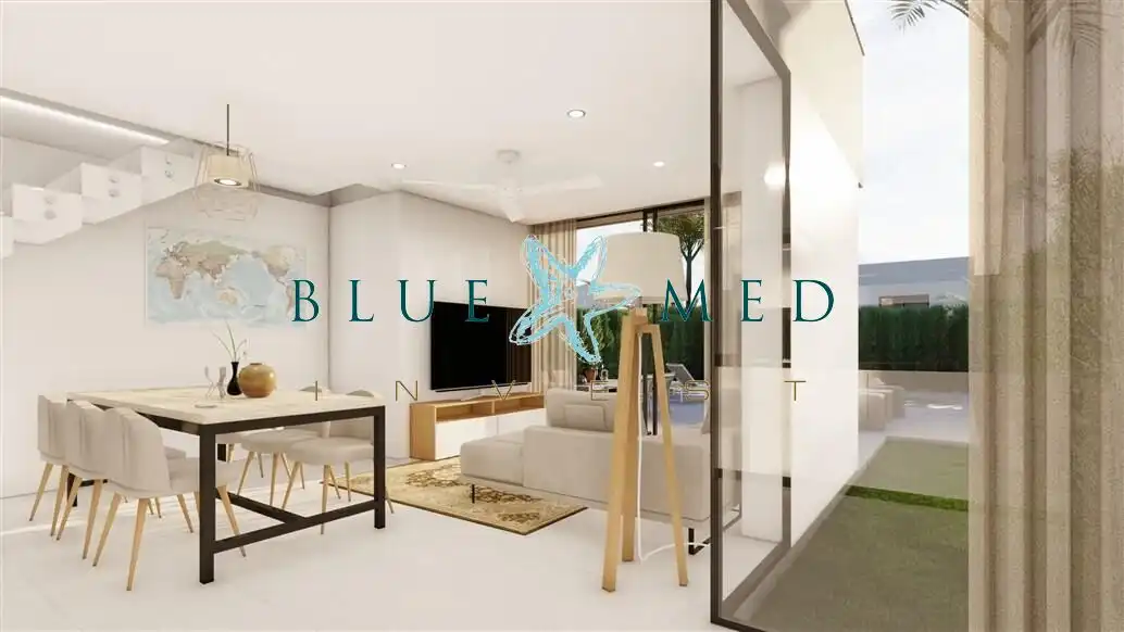 Habitación de Casa o chalet en venta en Cartagena con Aire acondicionado, Terraza y Piscina