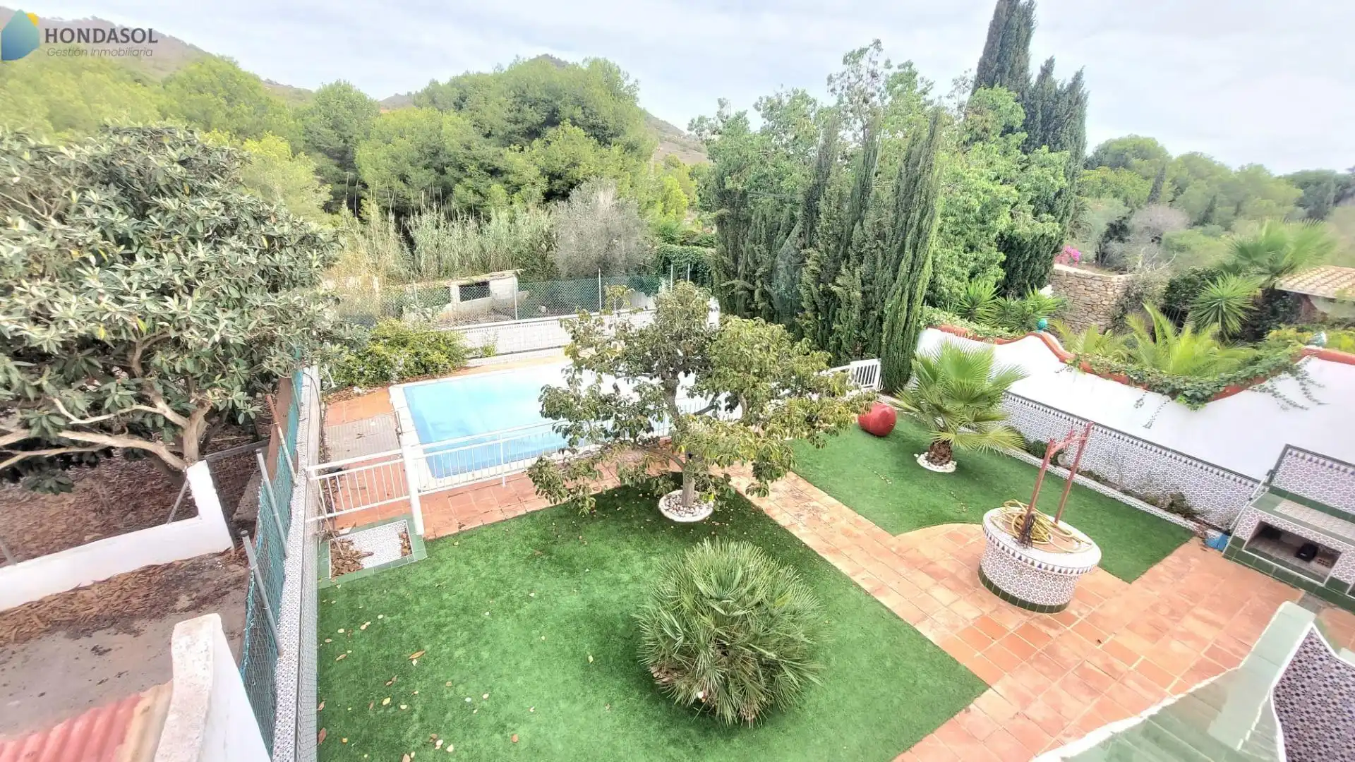 Garden of Houses for sale in Cartagena  with Private garden, Terrace and Swimming Pool