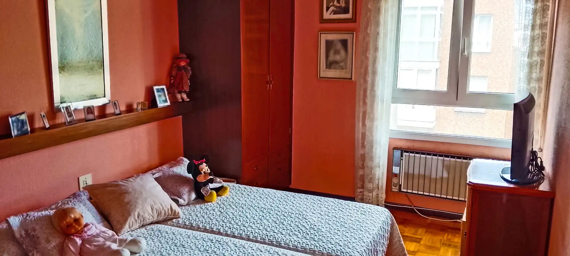 Schlafzimmer von Wohnung zum Verkauf in Gijón  mit Heizung und Alarm