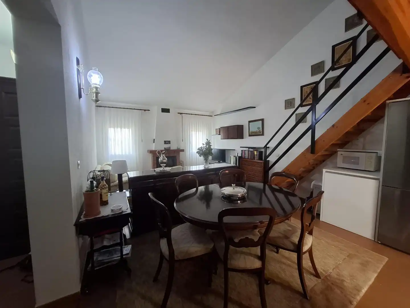 Comedor de Casa o chalet en venta en Añón de Moncayo con Jardín privado, Trastero y Amueblado