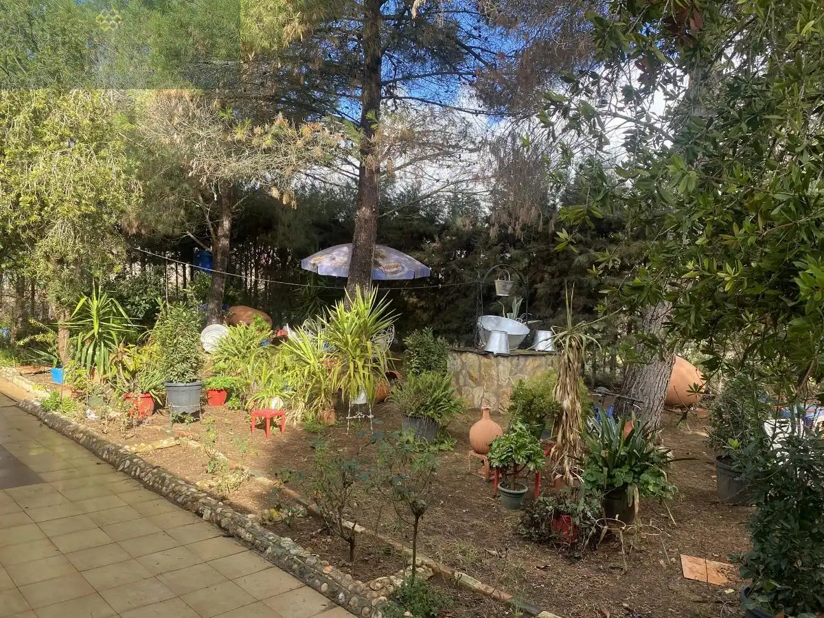 Garden of Houses for sale in Mérida  with Air Conditioner and Swimming Pool