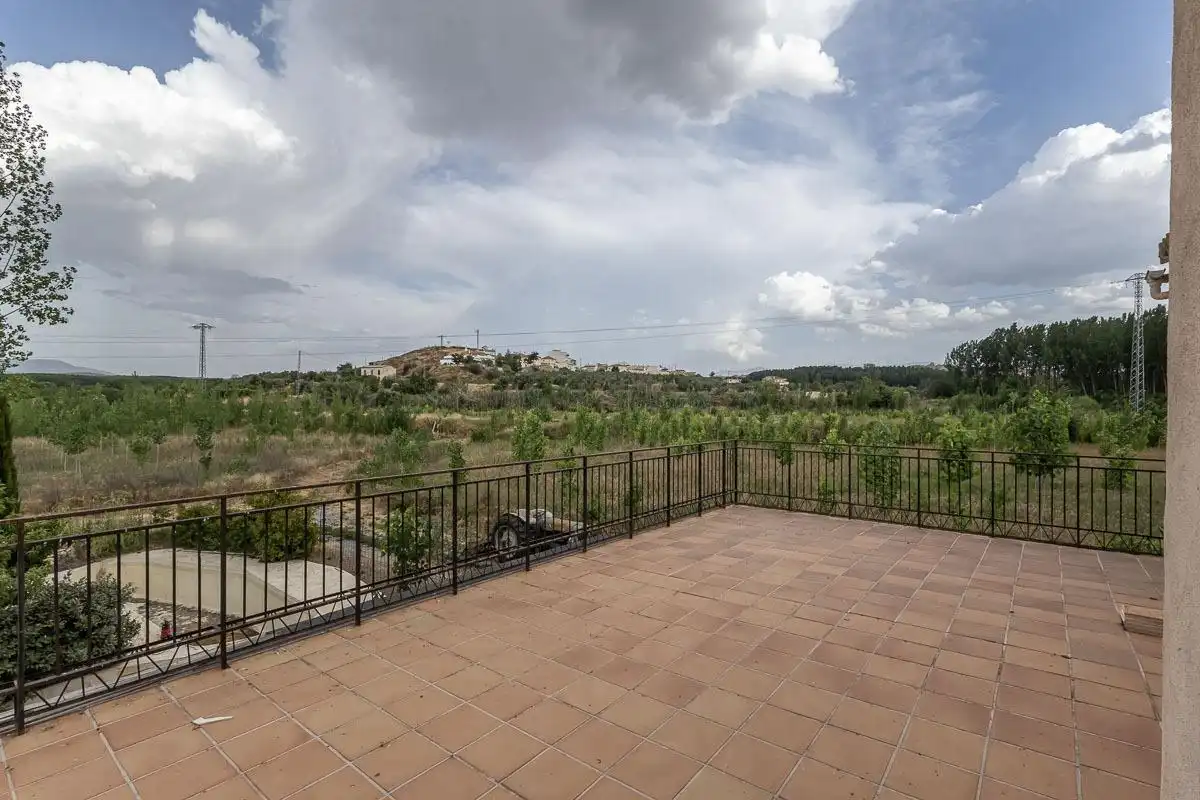 Terrassa de Finca rústica en venda en Purullena amb Jardí privat, Terrassa i Traster