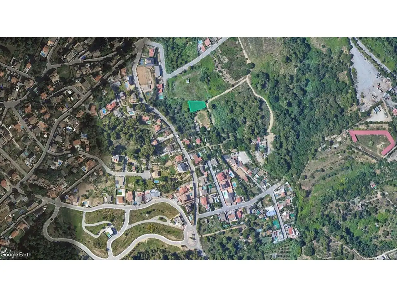 Vista exterior de Terreno en venta en Terrassa