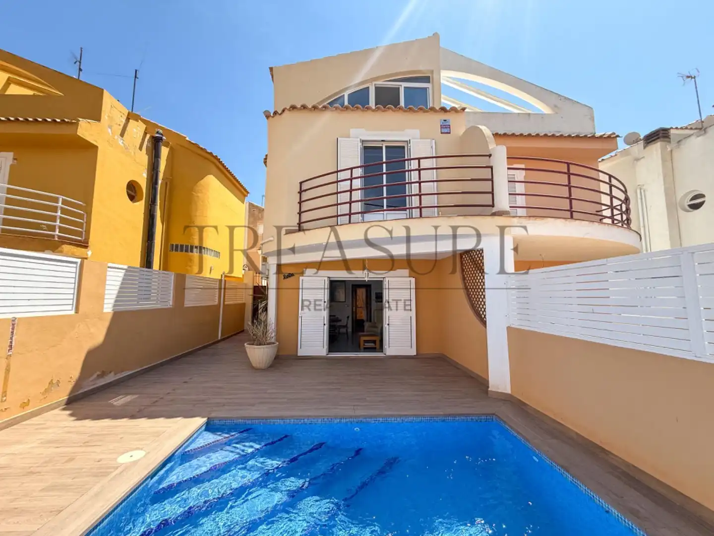 Vista exterior de Casa adosada en venta en Mazarrón con Aire acondicionado, Calefacción y Terraza