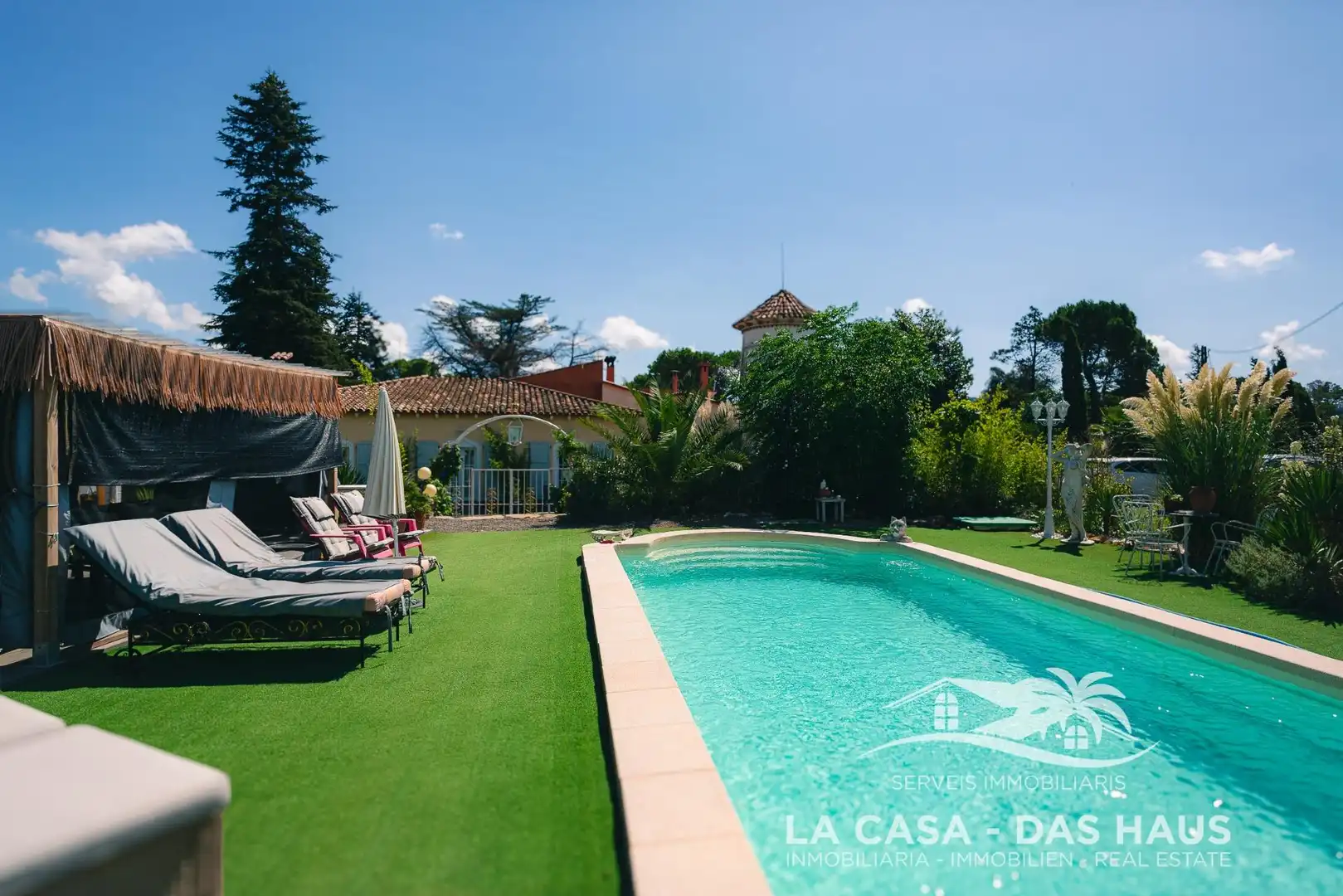 Piscina de Finca rústica en venta en Maçanet de la Selva