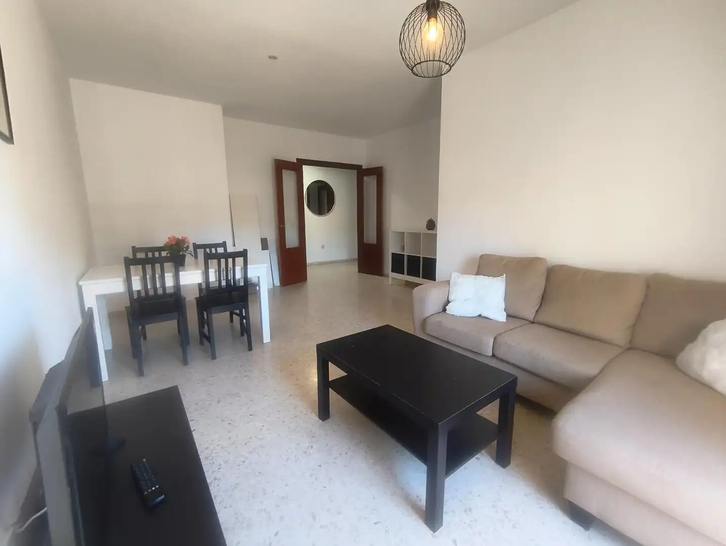 Wohnzimmer von Wohnung zur untervermieten in Jerez de la Frontera mit Terrasse und Möbliert