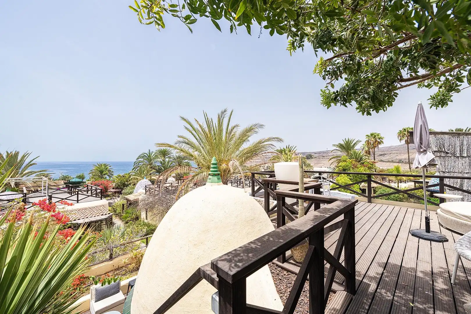 Terraza de Casa o chalet en venta en San Bartolomé de Tirajana con Jardín privado, Terraza y Piscina comunitaria