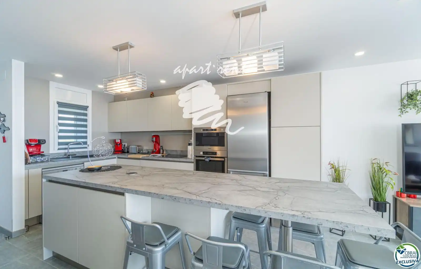 Cocina de Casa o chalet en venta en Roses con Aire acondicionado, Calefacción y Terraza