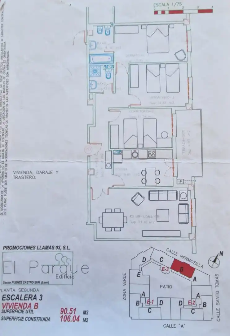 Wohnung zum Verkauf in León Capital  mit Heizung, Parkett und Terrasse