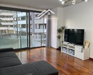 Living room of Flat to rent in  Barcelona Capital  with Air Conditioner and Terrace