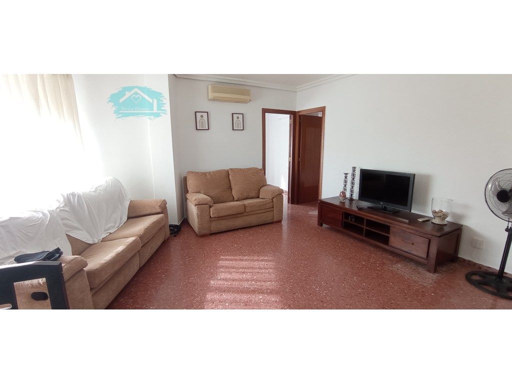 Living room of Flat to rent in Vila-real  with Air Conditioner, Furnished and Balcony