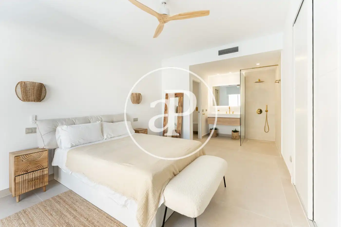 Habitación de Piso de alquiler en Ses Salines con Aire acondicionado, Calefacción y Terraza