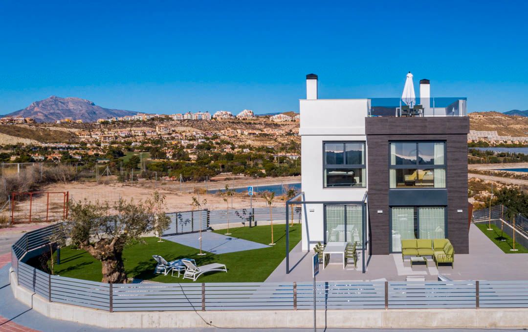 Exterior view of Country house for sale in Mutxamel  with Swimming Pool