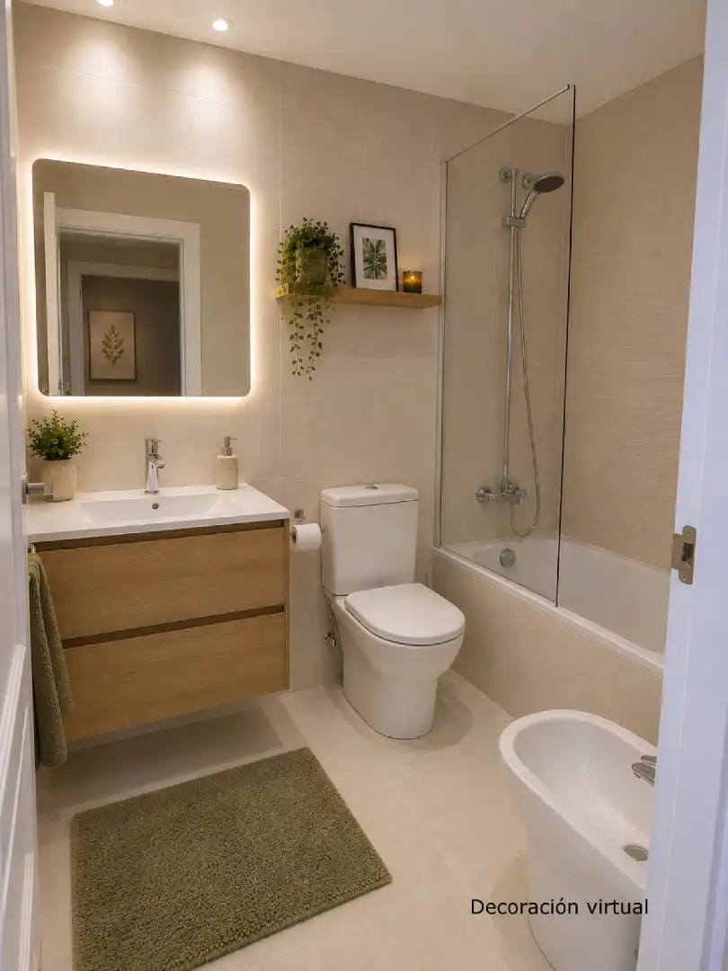 Bany de Apartament en venda en Bilbao  amb Calefacció, Parquet i Traster