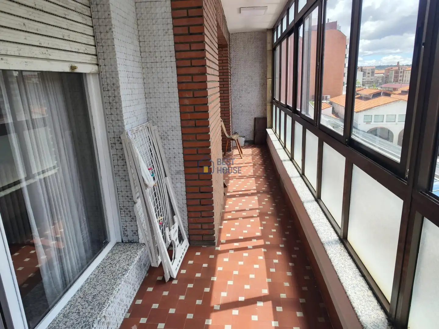 Balcony of Flat for rent in León Capital   with Heating and Terrace