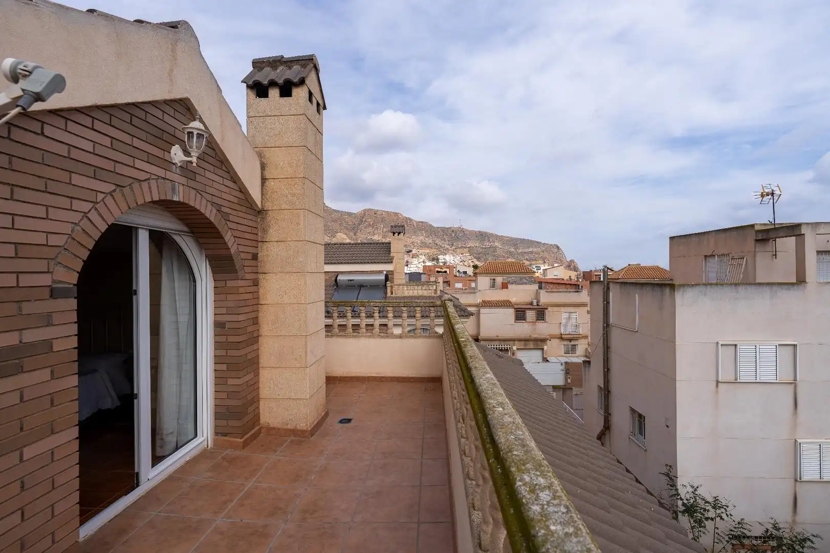 Exterior view of Houses for sale in Roquetas de Mar  with Air Conditioner, Private garden and Terrace