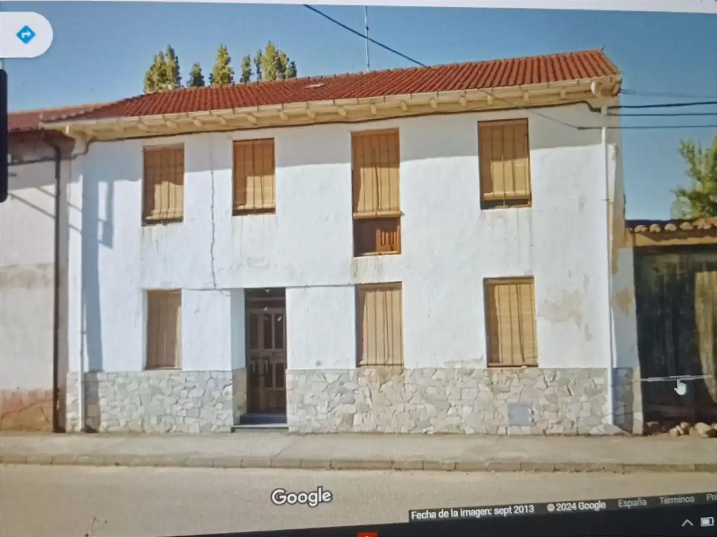 Vista exterior de Pis en venda en Castrocontrigo amb Jardí privat