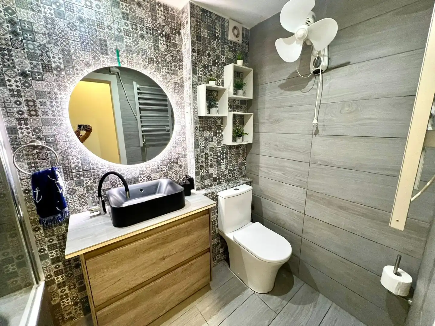 Baño de Apartamento en venta en La Manga del Mar Menor con Aire acondicionado, Calefacción y Terraza