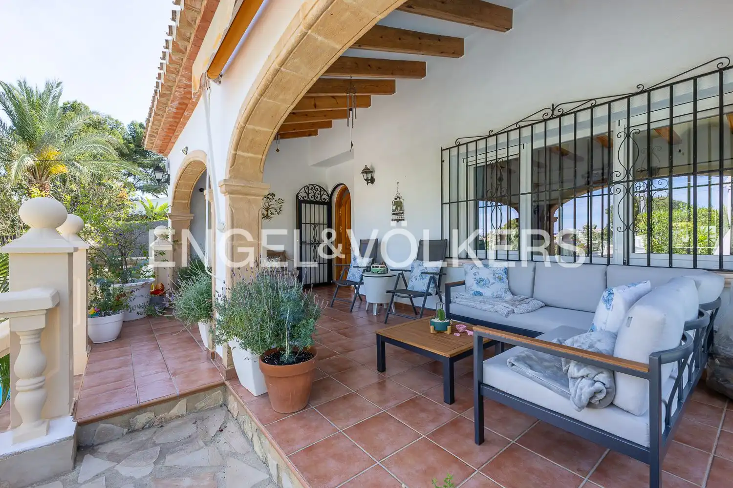 Terrassa de Finca rústica en venda en Jávea / Xàbia amb Aire condicionat, Calefacció i Jardí privat