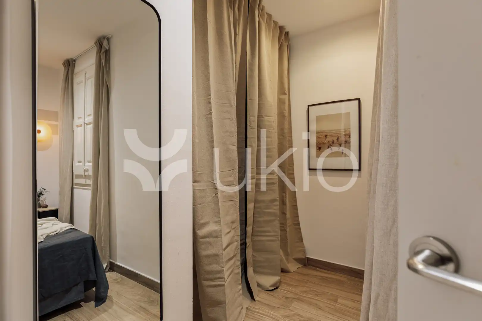 Habitación de Apartamento de alquiler en Barcelona con Aire acondicionado, Calefacción y Terraza