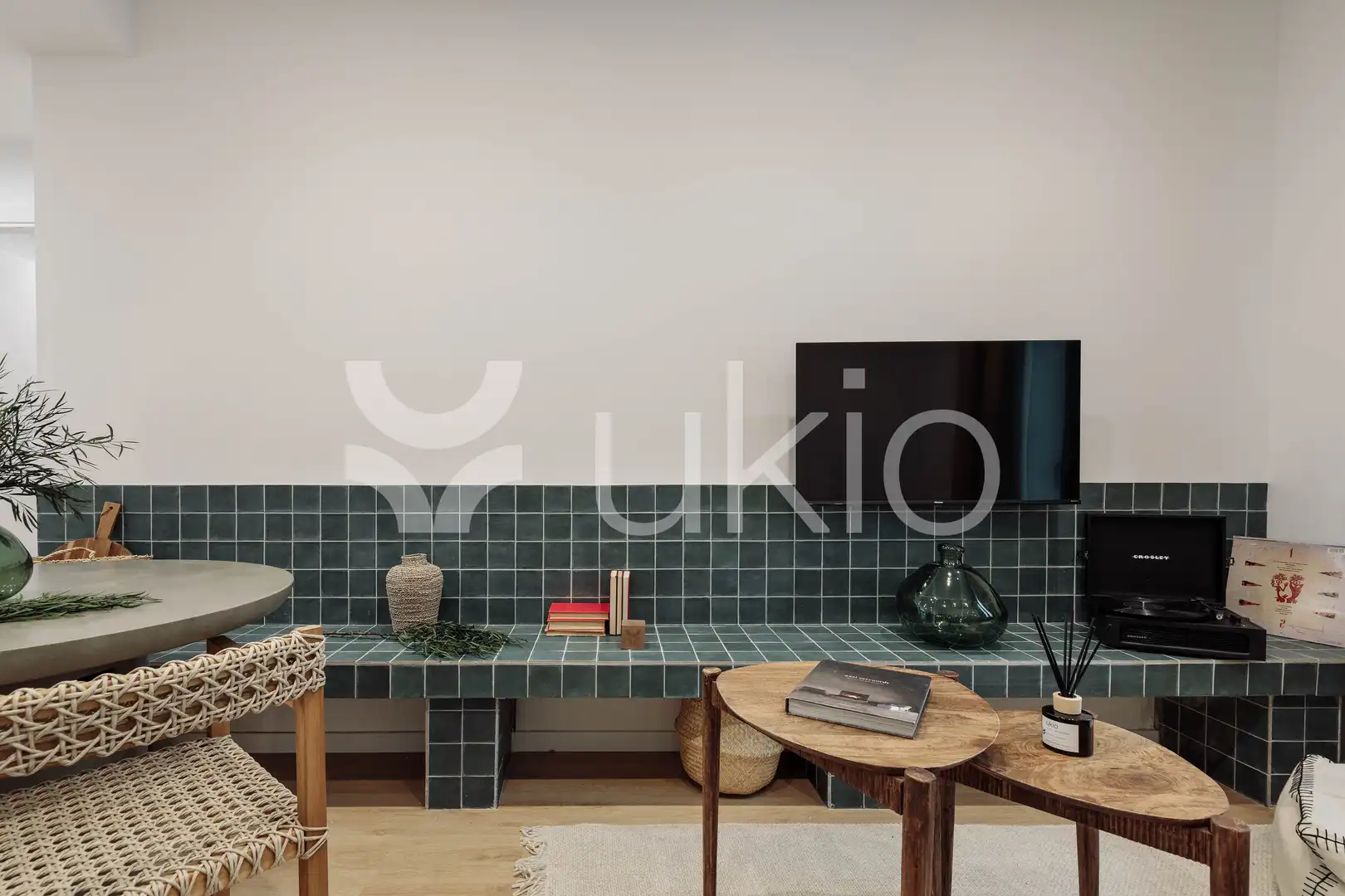 Wohnzimmer von Wohnungen zur Miete in Barcelona mit Klimaanlage, Heizung und Möbliert