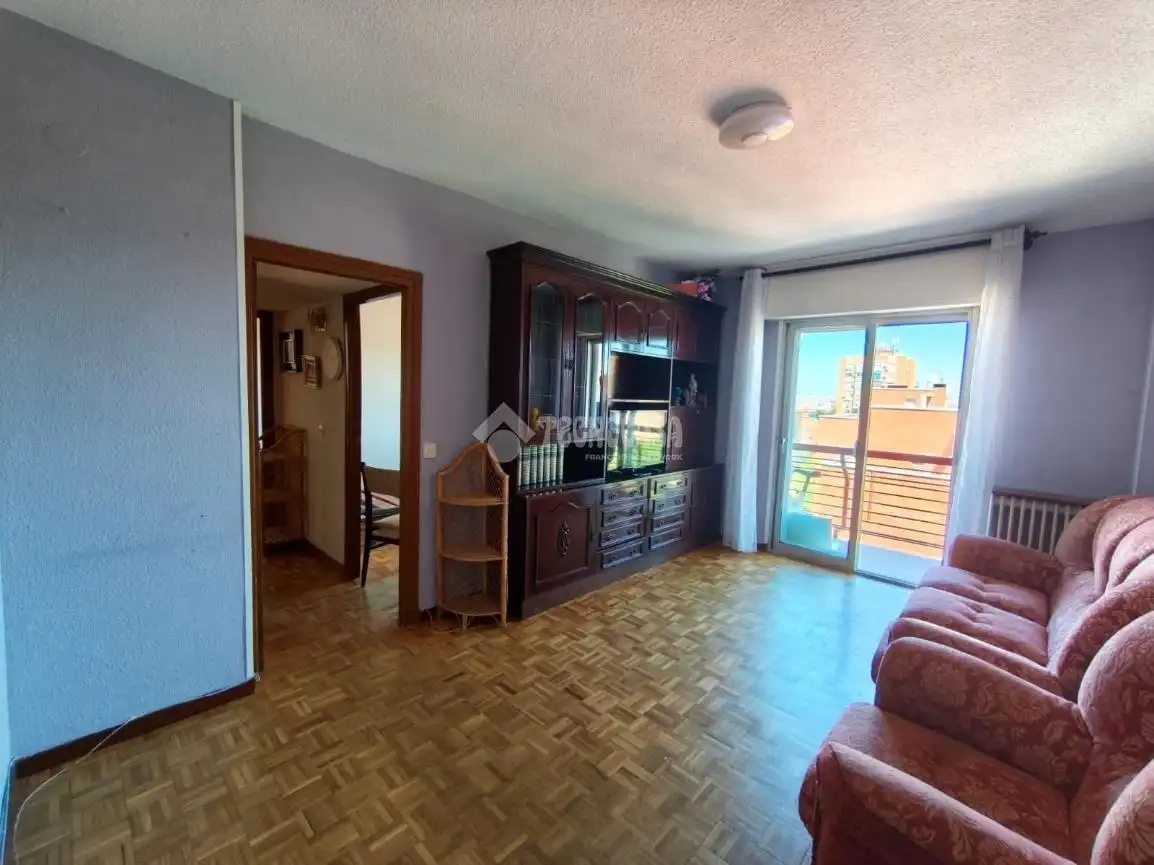 Sala de estar de Piso en venta en Madrid con Calefacción y Terraza