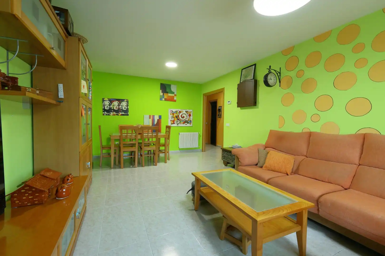 Living room of Flat for sale in Fabero  with Heating