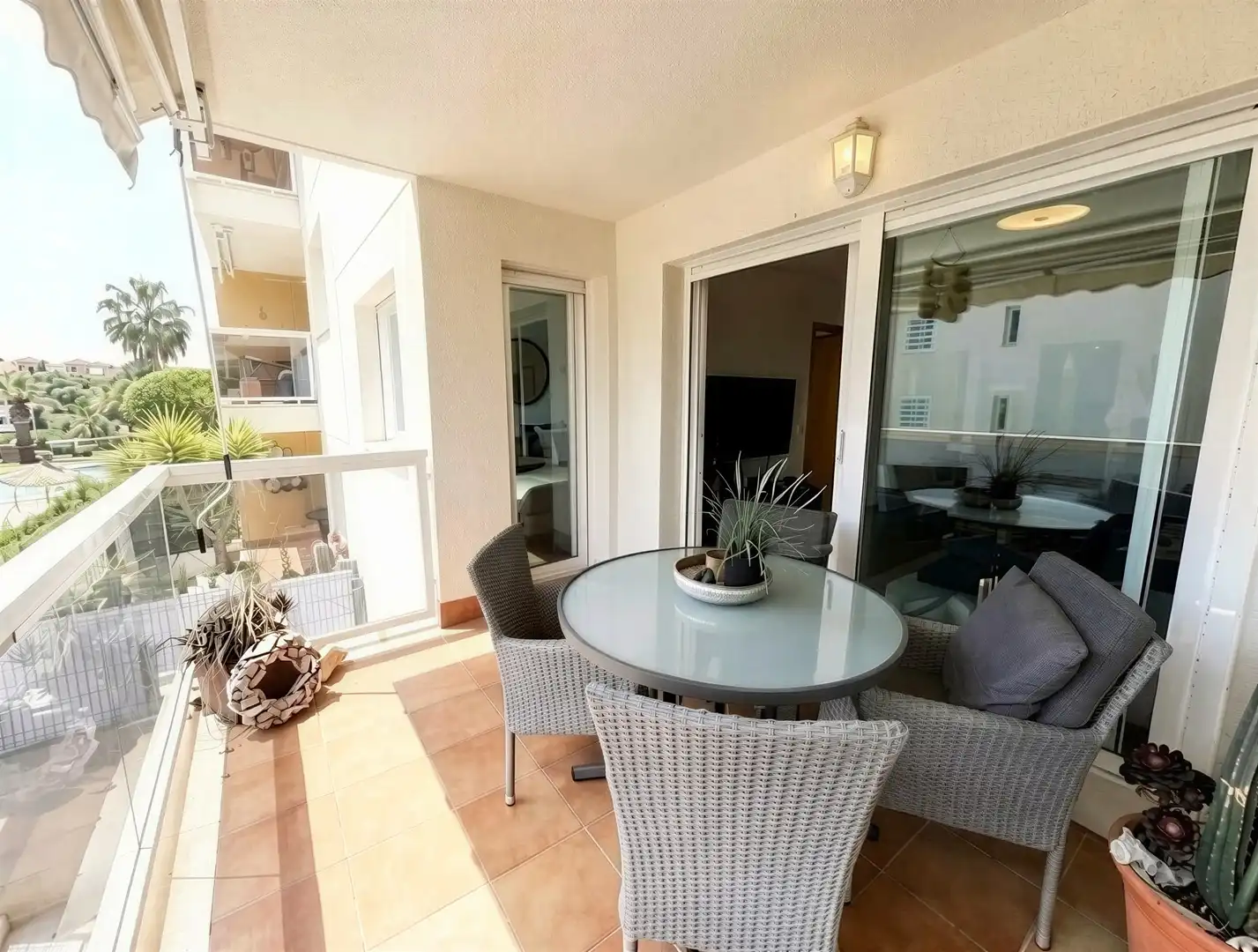 Balcony of Apartments for sale in Manacor  with Air Conditioner, Heating and Storage room