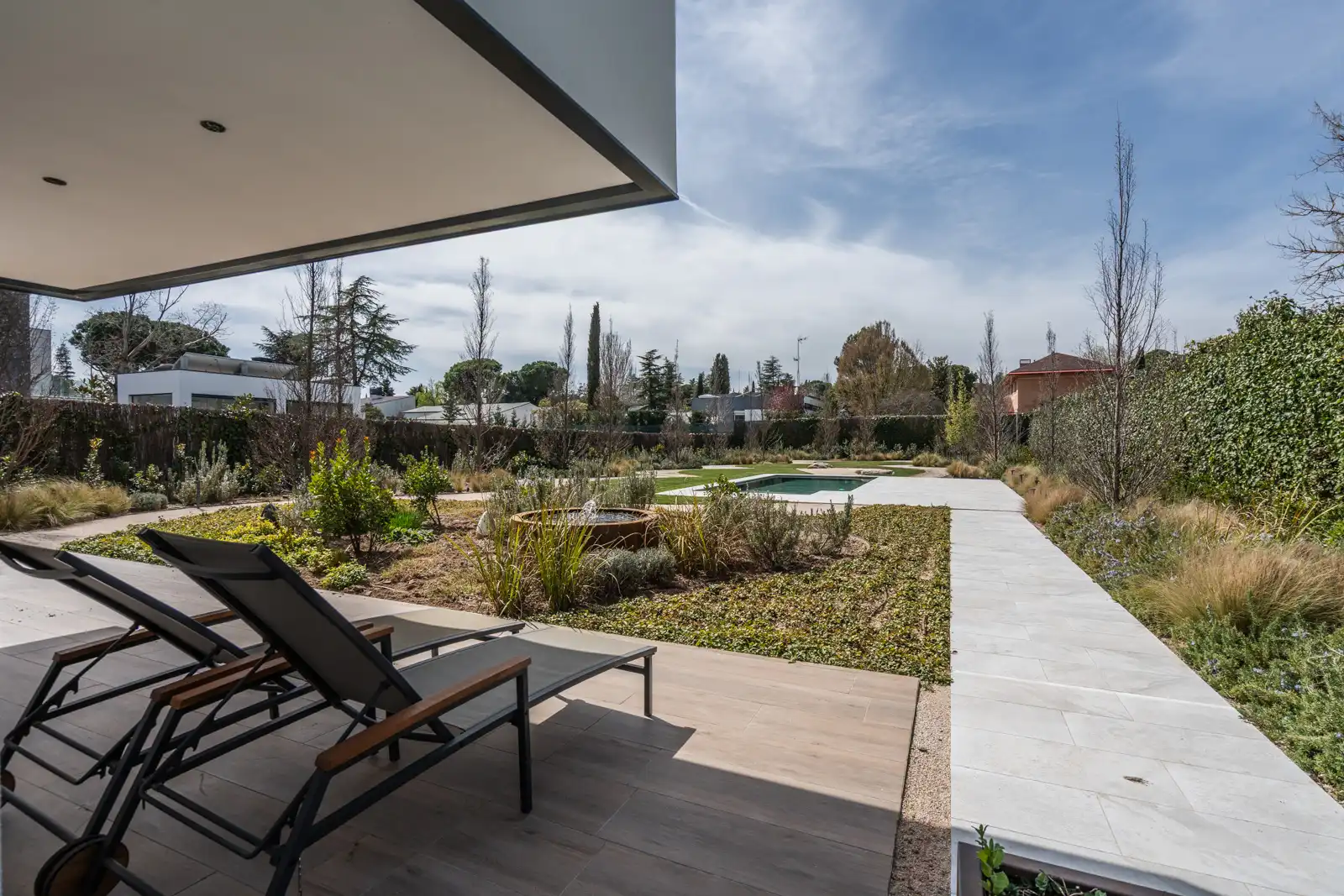 Terrace of Houses for sale in Villanueva de la Cañada  with Air Conditioner, Heating and Private garden
