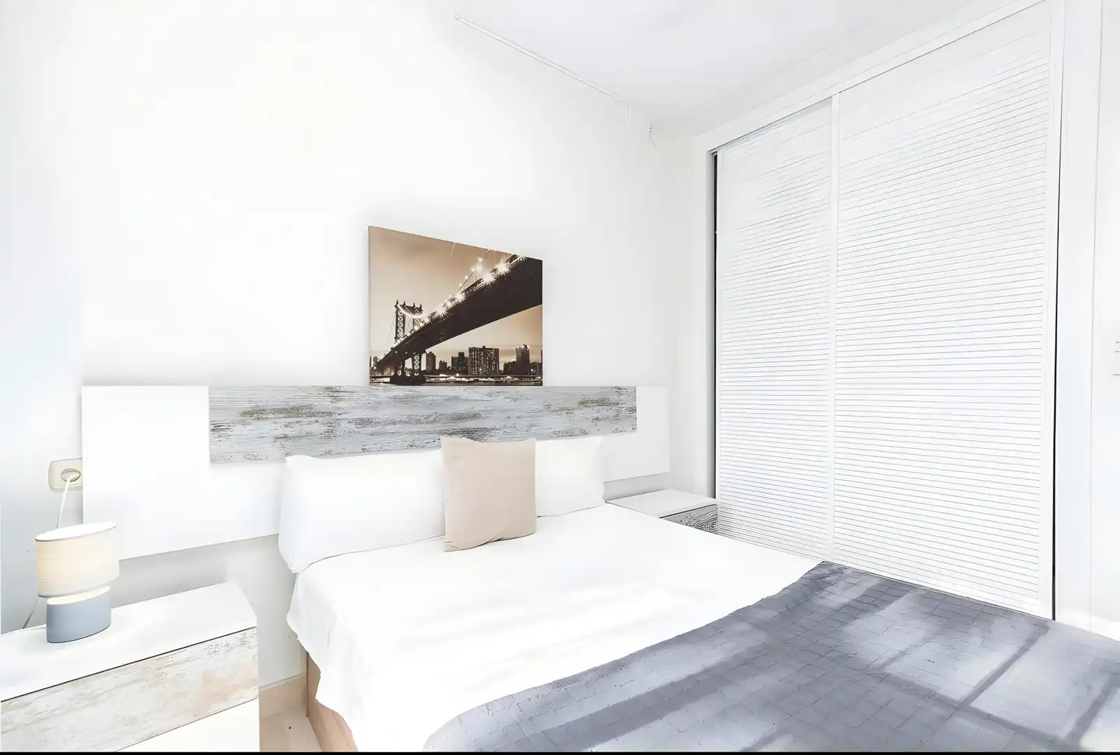 Bedroom of Apartments for rent in Marbella  with Air Conditioner, Terrace and Swimming Pool