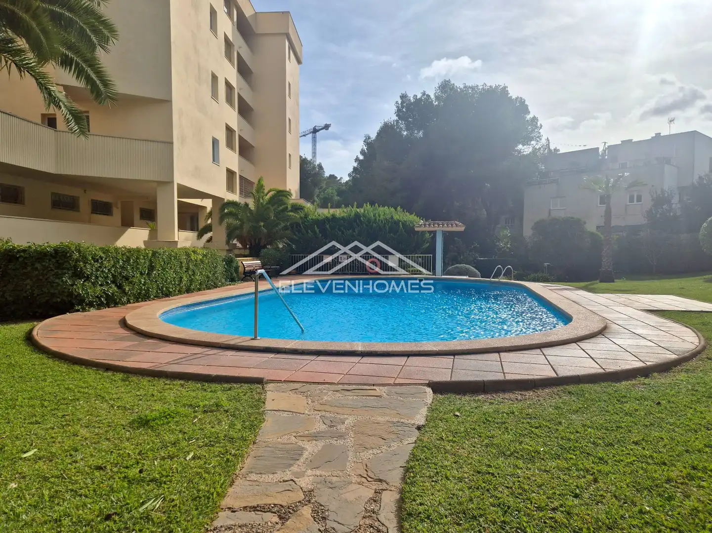 Schwimmbecken von Wohnung zum Verkauf in Calvià mit Klimaanlage, Heizung und Terrasse