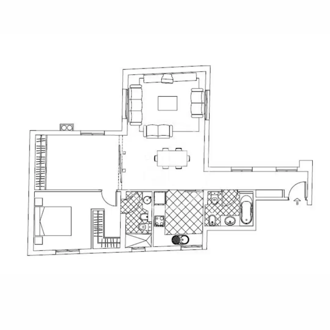 Flat for sale in Madrid  with Air Conditioner, Heating and Furnished