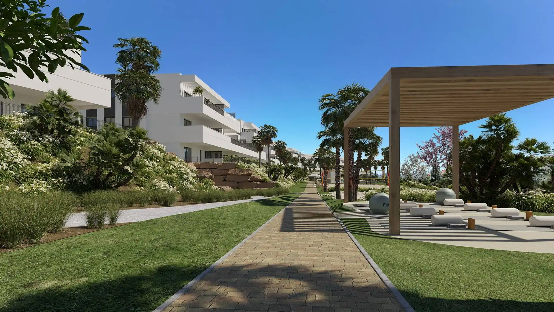 Vista exterior de Planta baixa en venda en Estepona amb Aire condicionat, Calefacció i Terrassa