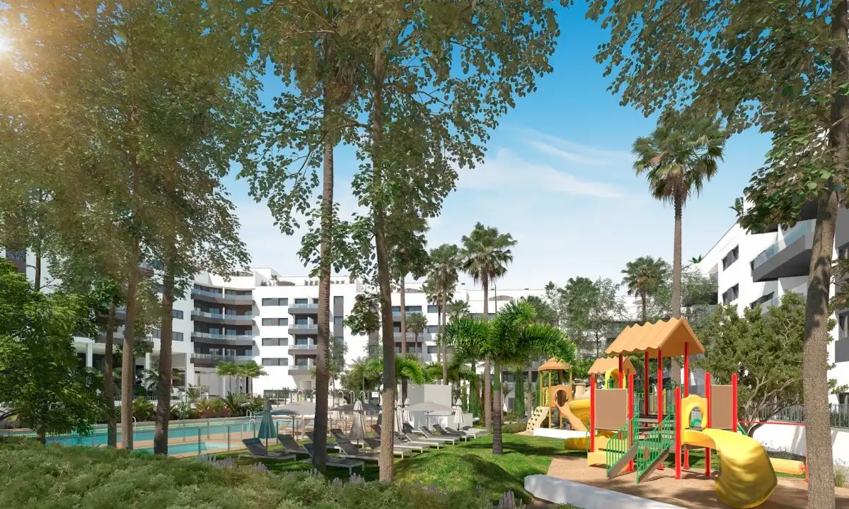 Vista exterior de Pis en venda en Mijas amb Aire condicionat, Jardí privat i Terrassa