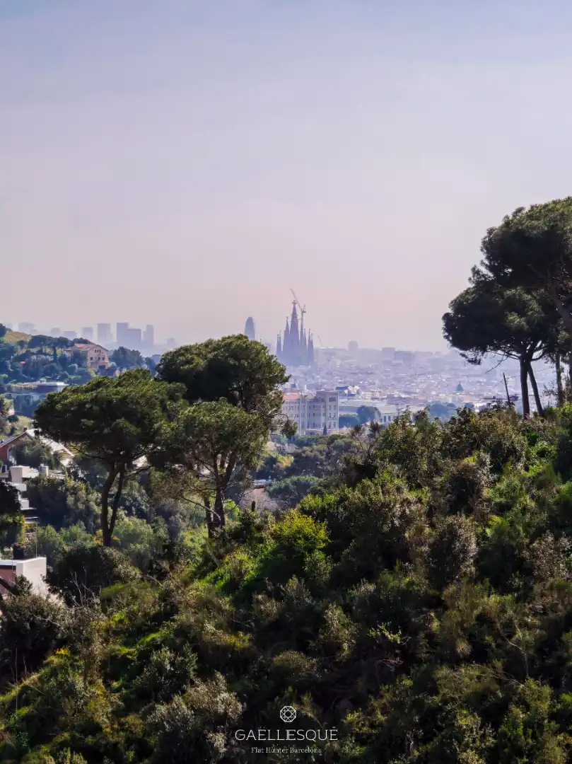 Vista exterior de Casa o chalet en venta en Barcelona con Calefacción, Jardín privado y Terraza