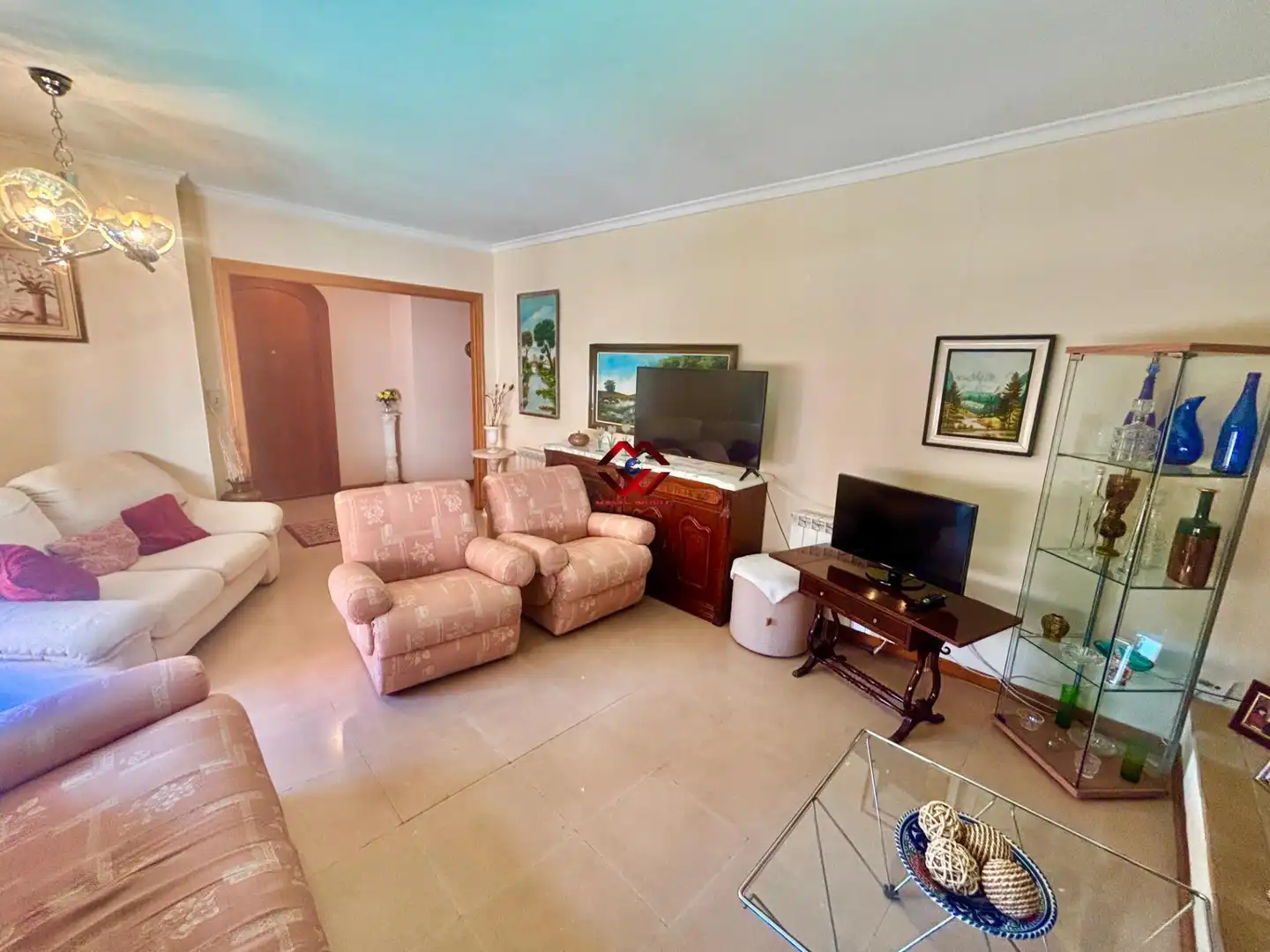 Sala d'estar de Casa o xalet en venda en San Javier amb Aire condicionat, Calefacció i Jardí privat