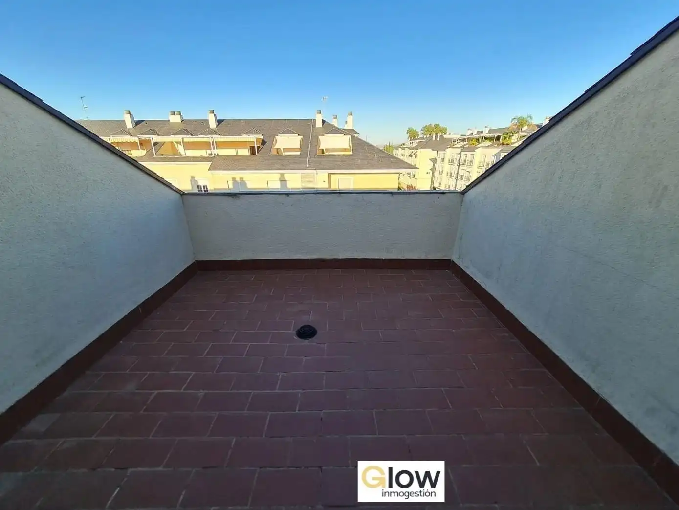 Terraza de Ático de alquiler en Badajoz con Aire acondicionado, Calefacción y Terraza