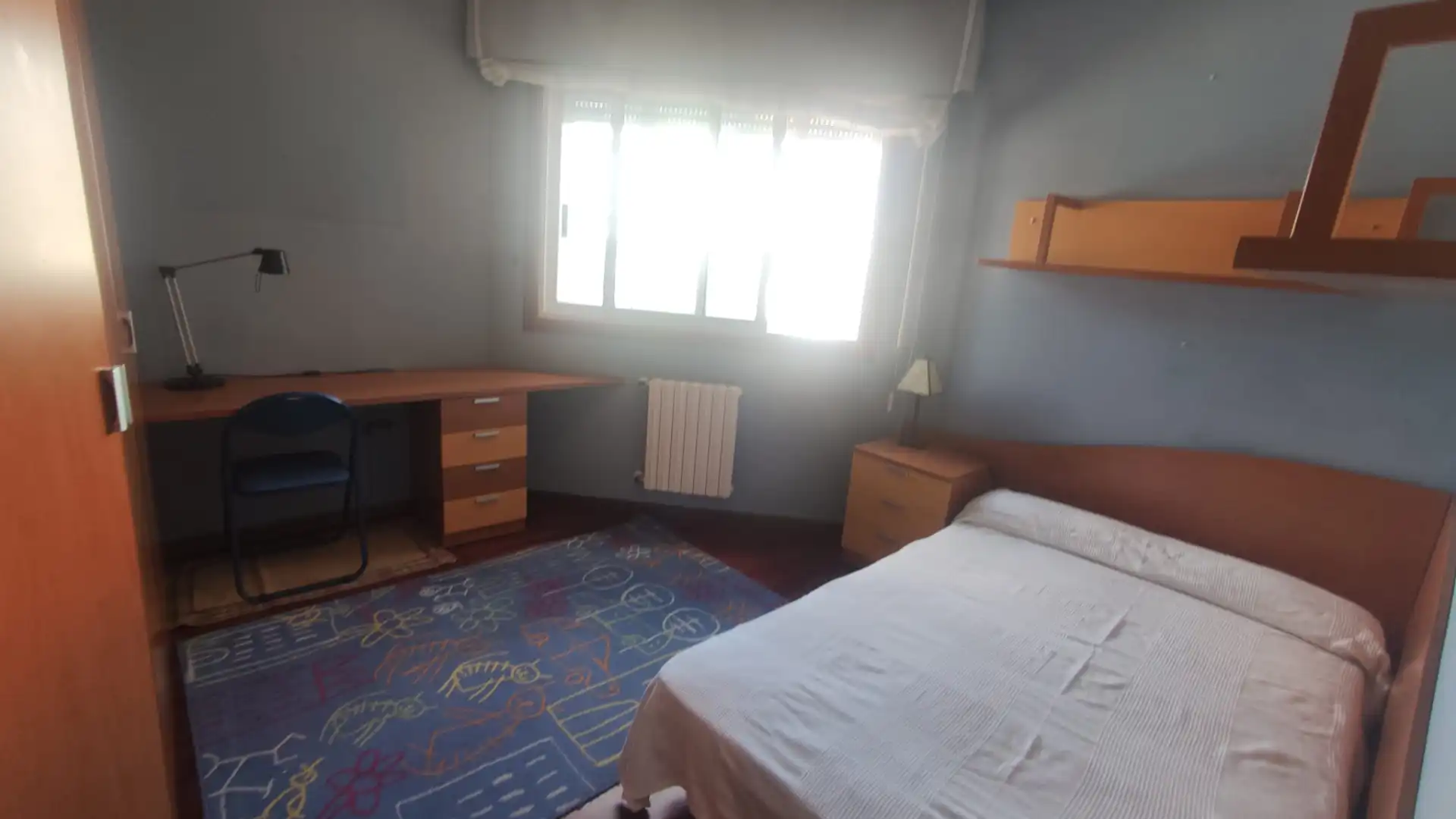 Bedroom of Flat for rent in Ourense Capital   with Heating, Furnished and Oven
