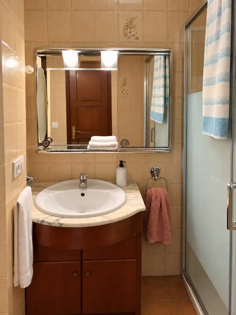 Baño de Loft de alquiler en Marcilla, Navarra