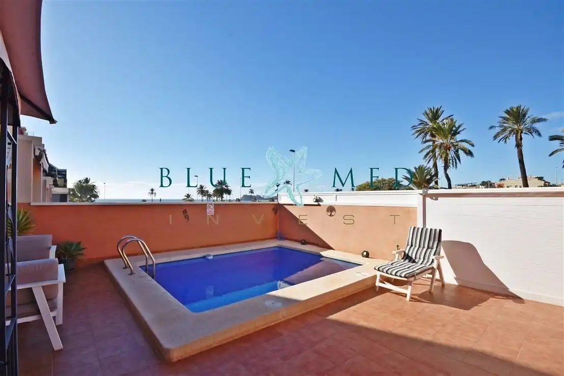 Piscina de Casa o chalet en venta en Mazarrón con Aire acondicionado, Calefacción y Terraza