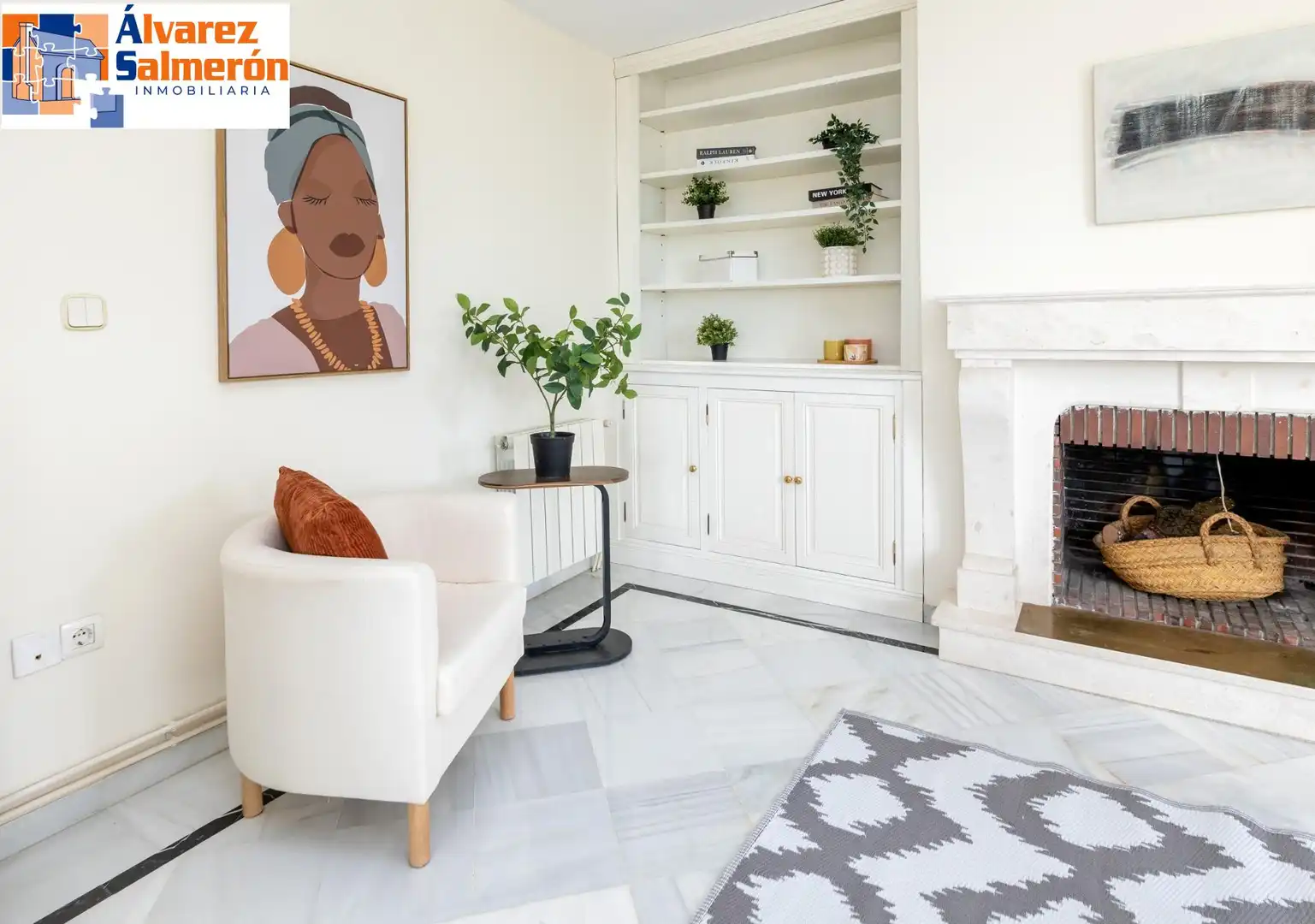 Living room of Houses for sale in Granada  with Air Conditioner, Private garden and Terrace