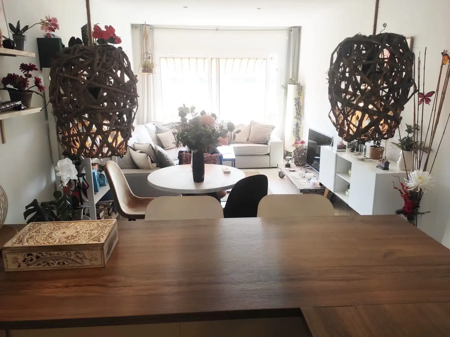 Wohnzimmer von Maisonette zum Verkauf in Palamós mit Klimaanlage, Heizung und Terrasse